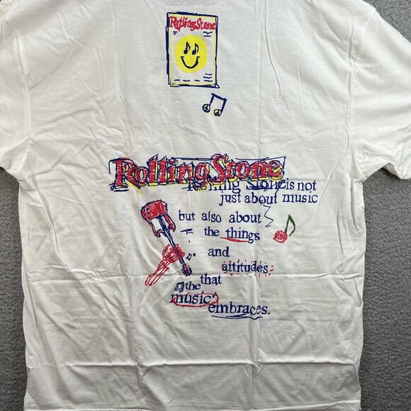 Urban Outfitters Rolling Stone Magazine White T-Shirt Dress - Picture 7 of 9